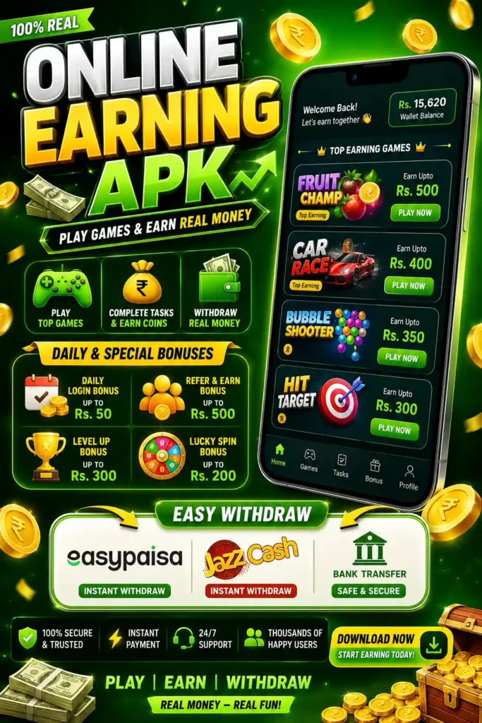 onoine earning apk top earning games for android