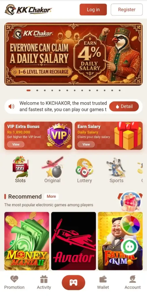 kk chakor best new casino application in 2026