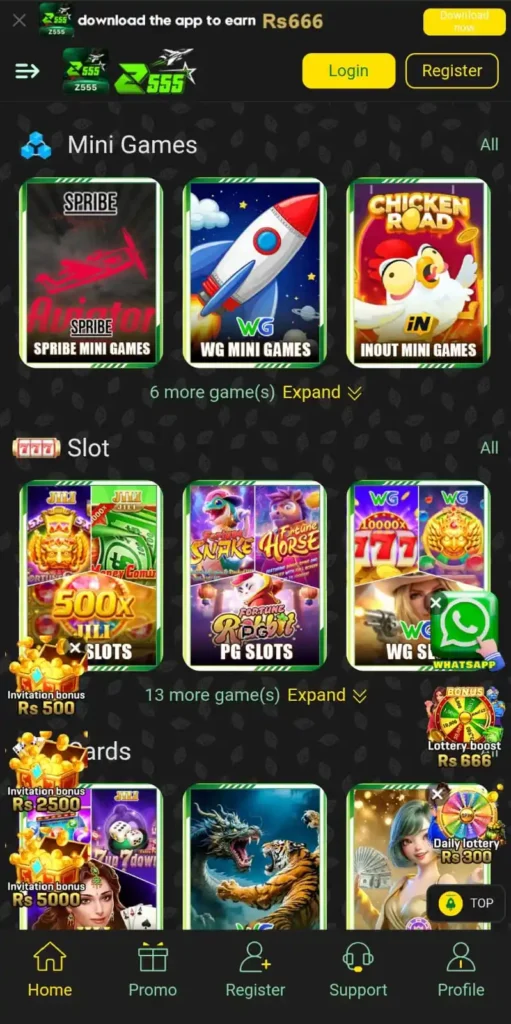 Z555 game best online earning platform